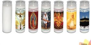 Prayer Bottle Candle (B)