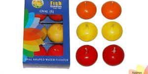 Water Floating Candle Oval-S