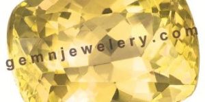 Original Indian Yellow Sapphire Gems