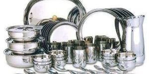 Steel Dinner Set