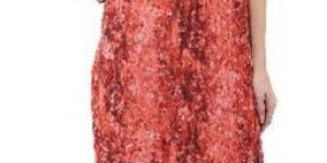 Janasya Women's Red Casual Crepe Kurti