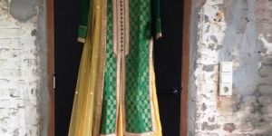 Long Jacket with Anarkali Suit