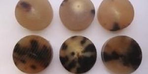 Ox Horn Button Blanks