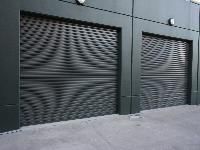 Black Automatic Rolling Shutter