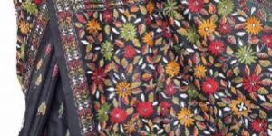 722 Kantha Stitch Saree