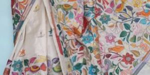 724 Kantha Stitch Saree