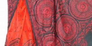 725 Kantha Stitch Saree