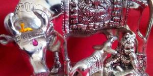 Krishna Cow & Calf Statue