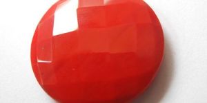 Natural Red Round Coral