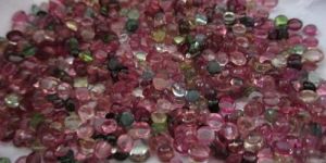 Tourmaline Round Cabes Stone