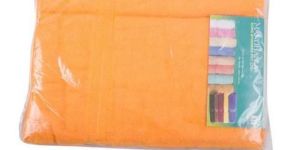 Orange Colored Bath Towel