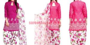 Unstitched Cotton Salwar Suits
