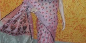Printed Linen Sarees
