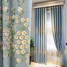 Embroidered Curtains