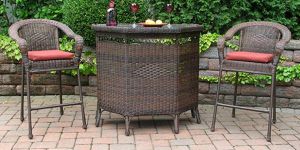 TELFORD OUTDOOR BAR SET