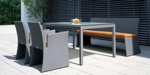 WILCOX RECTANGULAR OUTDOOR DINING SET