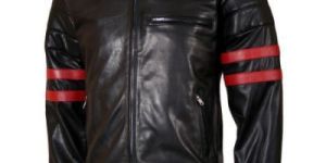 Vintage Black Leather Jacket