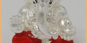 Silver Plated Ganesha