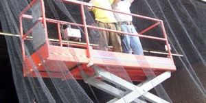 Industrial Bird Net Installation Services