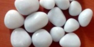 White Polished Granite Pebbles