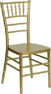 Gold Resin Chiavari Chair