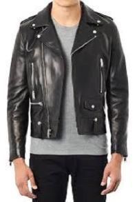 Men's Leather Motorcycle Jacket