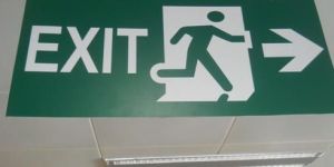 Exit Sign Boards