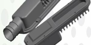 LED Street Light Fixtures in Frame