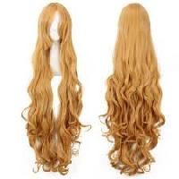 Glossy Long White Wig