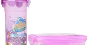 School Lunch Box and Sipper Bottle Set