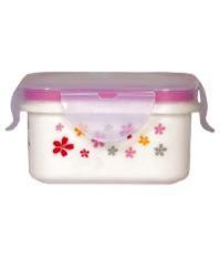 Square Plastic Printed Containers