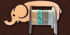 MDF Laser Cut Elephant Cutouts