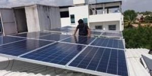 Solar Power Plant Installation