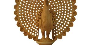 Peacock - wooden
