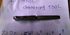 ST Grooving Tool Bit