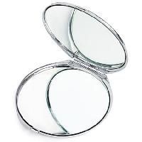 Mother of Pearl Inlaid Compact Mirror