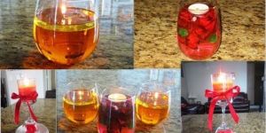 Homemade Floating Candles