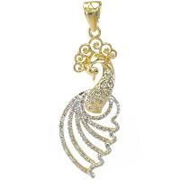 Peacock Diamond Pendant