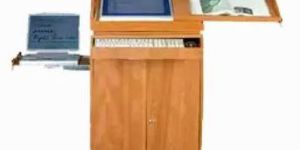 Digital Wooden Podium