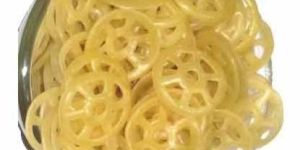 Yellow Wheel Shaped Fryums