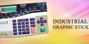 Keyboard and Industrial Sticker