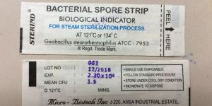 STERIND Vapour Sterilization Strips