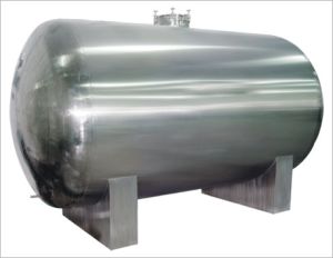 Horizontal Milk Storage Tank