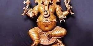 Sitting Ganesh Bronze Statue