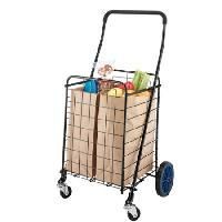 Rolling Shopping Trolly Basket