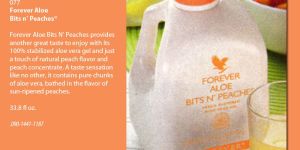Forever Aloe Bits N Peaches