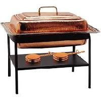 Rectangular Chafing Dish in Copper