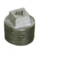 Malleable pipe plug (1/2