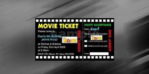 Movie Tickets Rolls