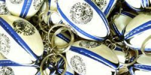 Promotional Rugby Keyring